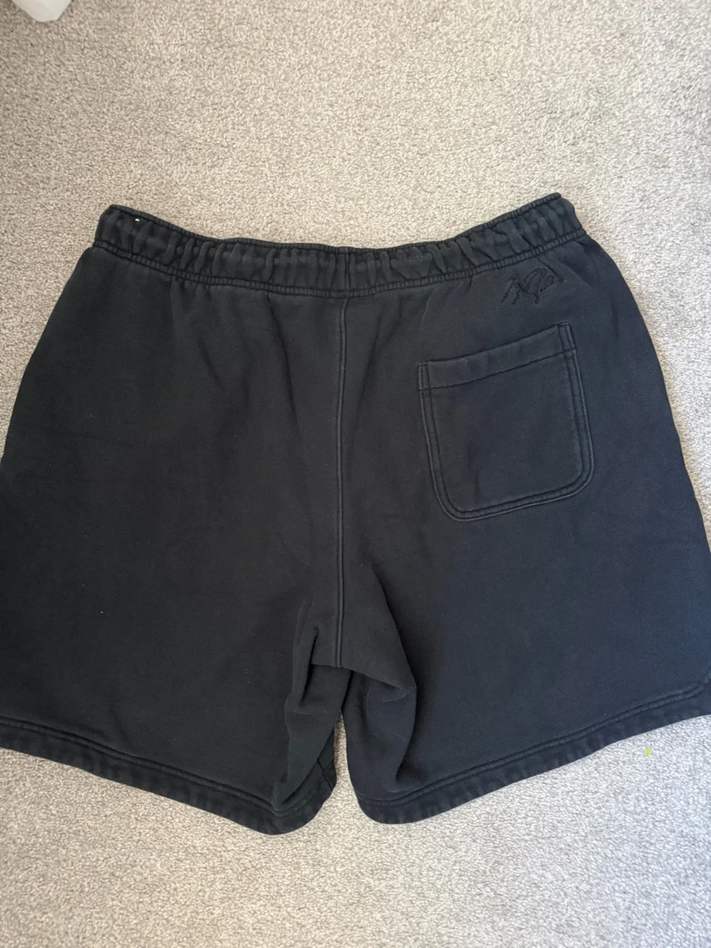 Jordan Black Women's Drawstring Athletic Shorts with Jumpman Logo